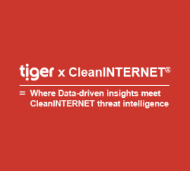 Tiger x Cleaninternet equation feature image