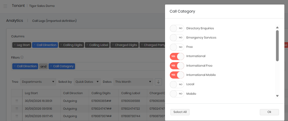 Prism Analytics widget template thumb